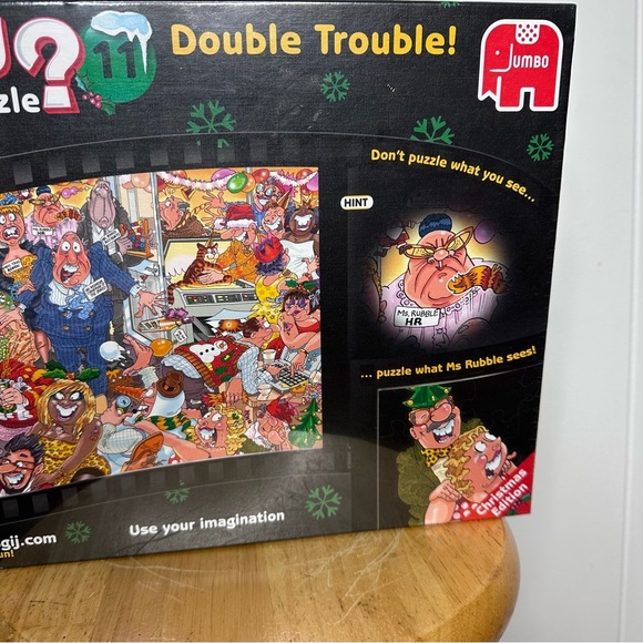 SEALED Wasgij?? Christmas Puzzle #11 Jumbo Quality - Picture 3 of 8